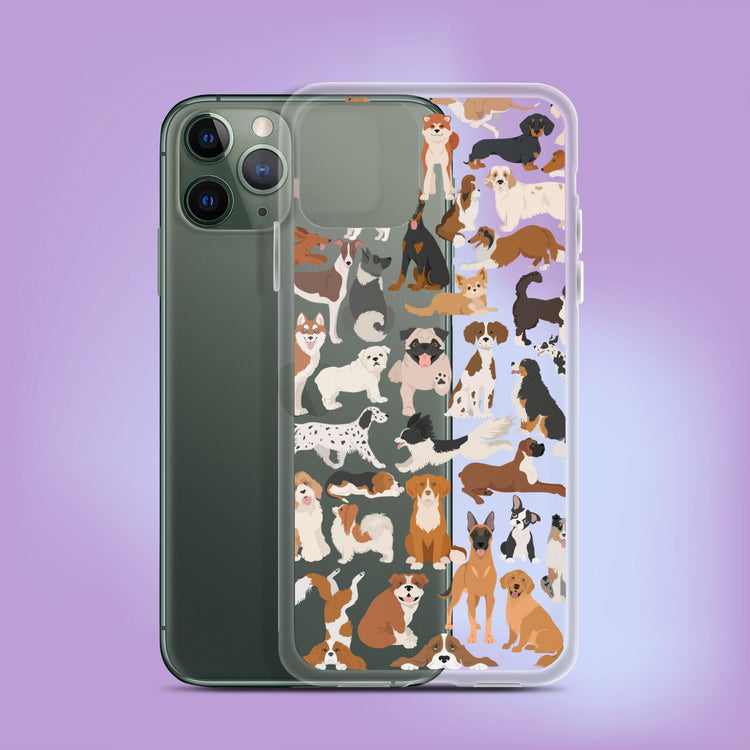 Canine Collage: The Ultimate Dog Phone Case - iPhone