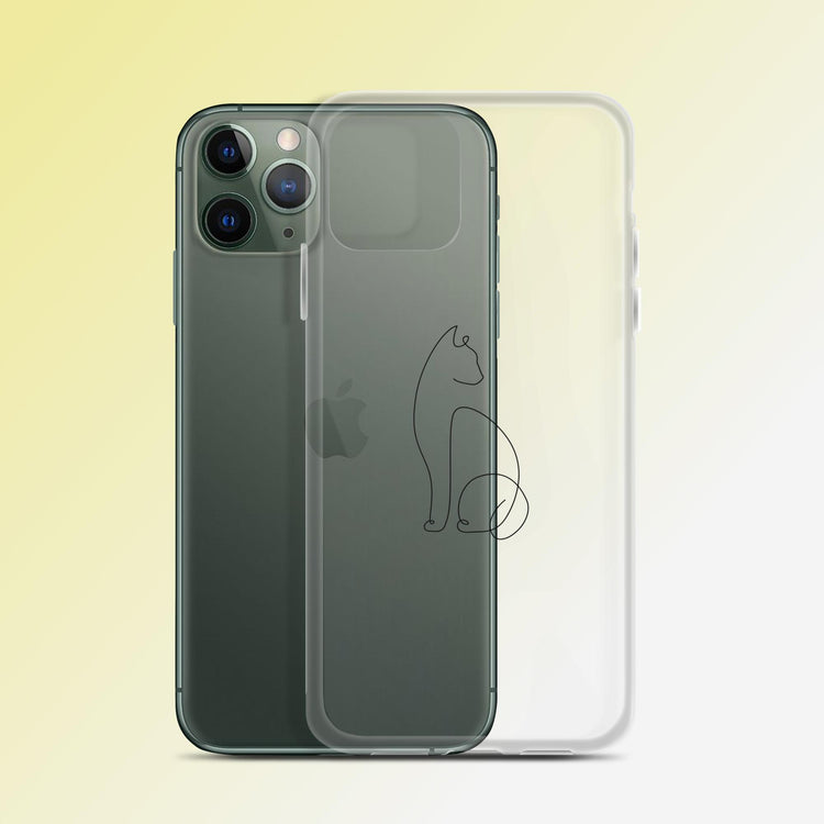 "Feline Fine" Cat Phone Case - iPhone
