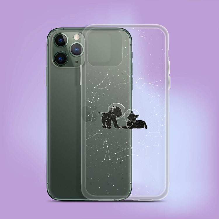 "Cosmic Canines" Dog Phone Case - iPhone
