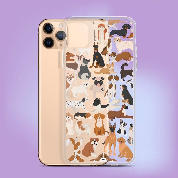 Canine Collage: The Ultimate Dog Phone Case - iPhone