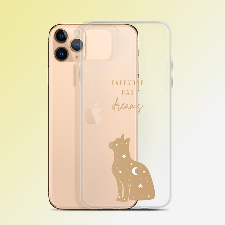 "Moonlit Dreams" Cat Phone Case - iPhone
