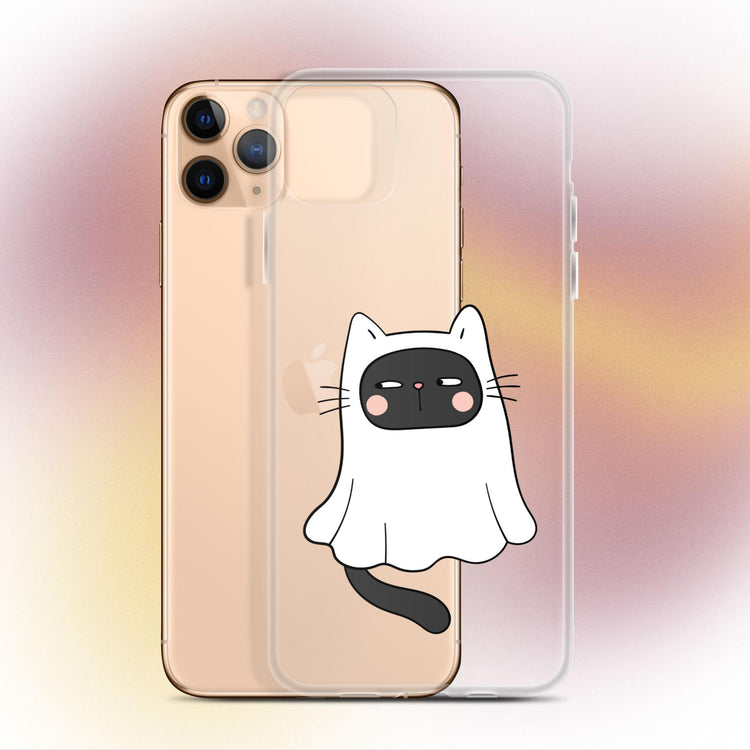 "Phantom Feline” Cat Phone Case - iPhone