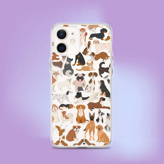 Canine Collage: The Ultimate Dog Phone Case - iPhone