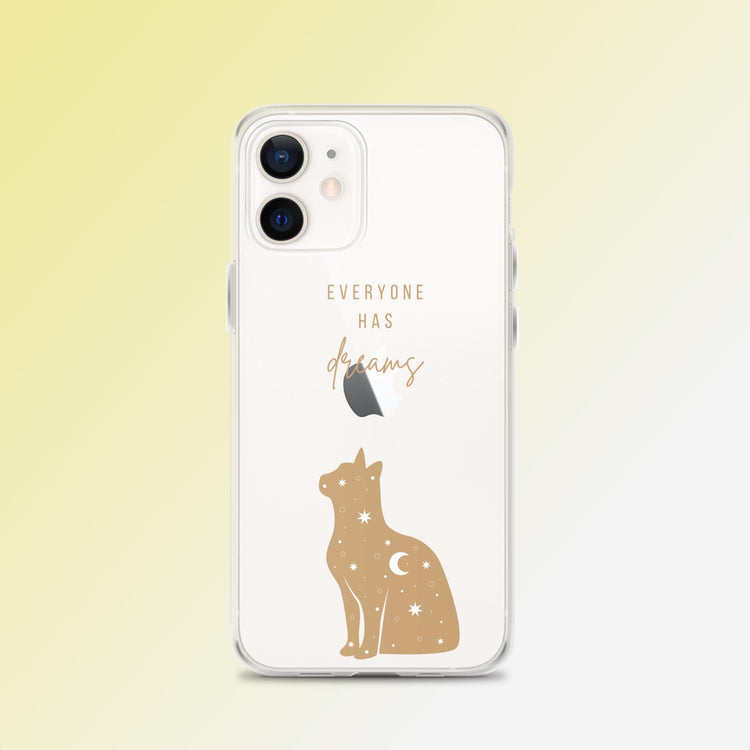 "Moonlit Dreams" Cat Phone Case - iPhone