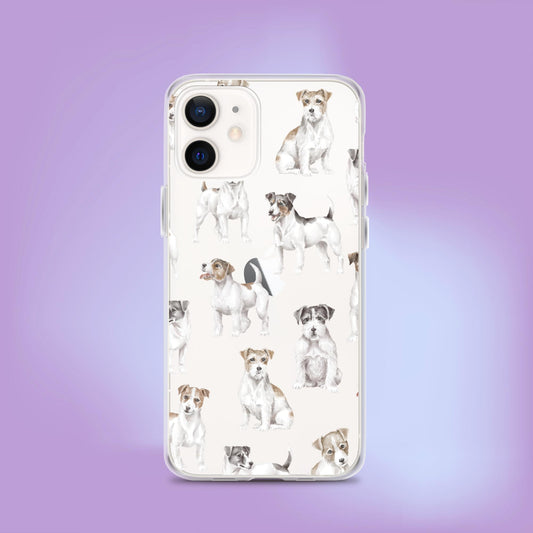 "Terrier Tracks" Dog Phone Case - iPhone