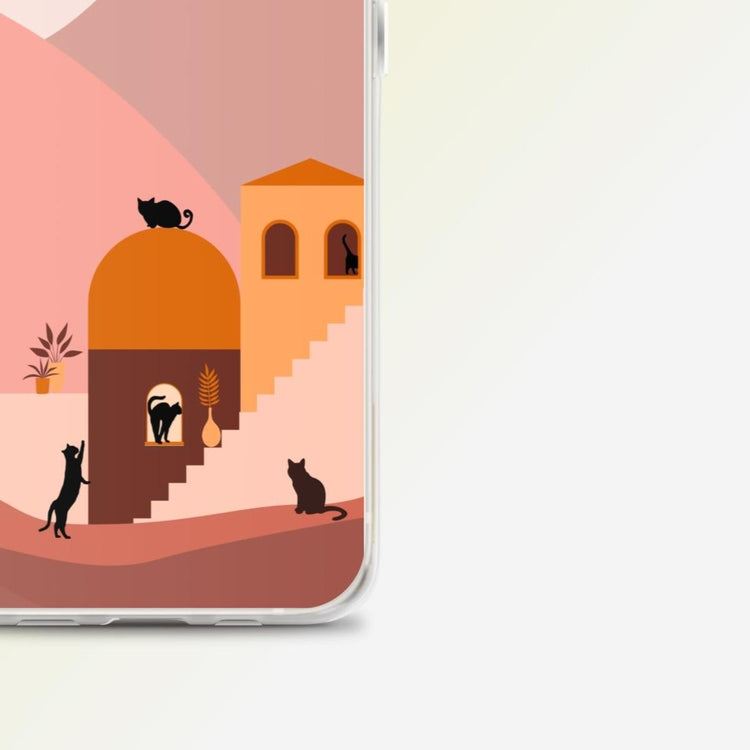 "Feline Frontier" Cat Phone Case - iPhone