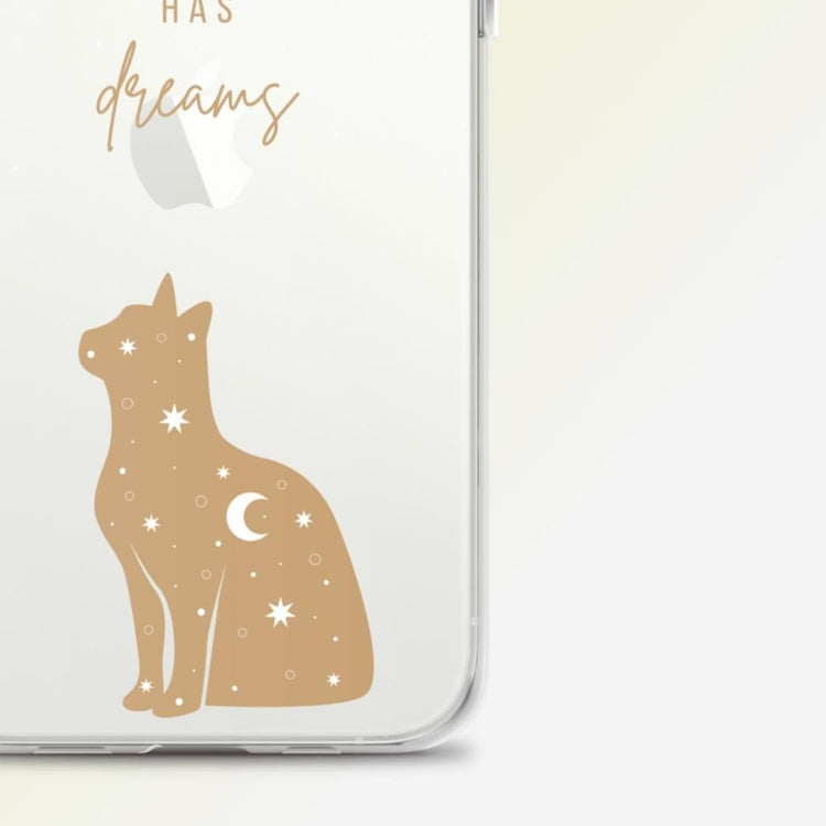 "Moonlit Dreams" Cat Phone Case - iPhone