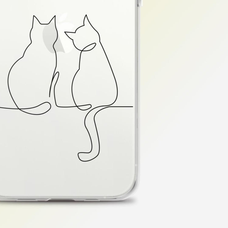 "Kitty Connections" Cat Phone Case - iPhone