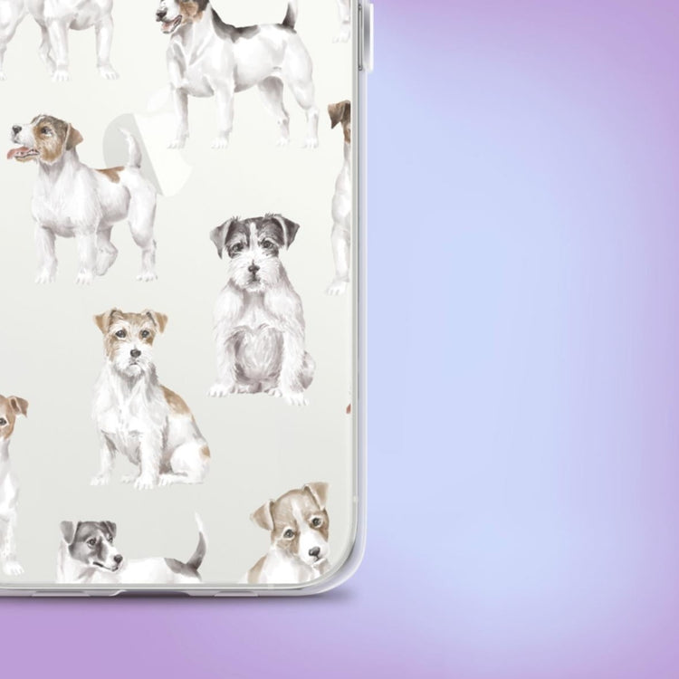 "Terrier Tracks" Dog Phone Case - iPhone