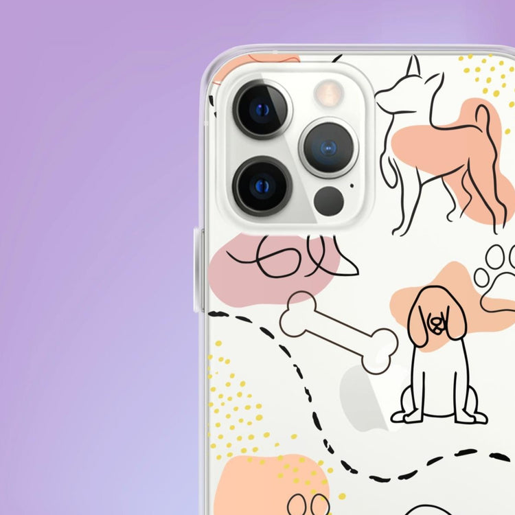 "Canine Chic" Dog Phone Case - iPhone