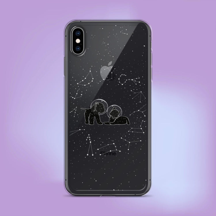 "Cosmic Canines" Dog Phone Case - iPhone