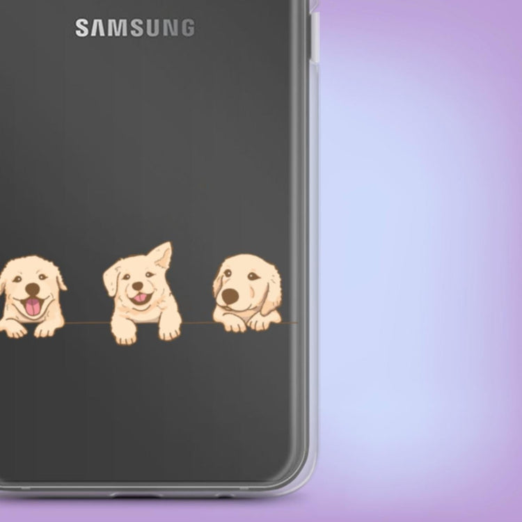 "Puppy Peekaboo" Dog Phone Case - Samsung