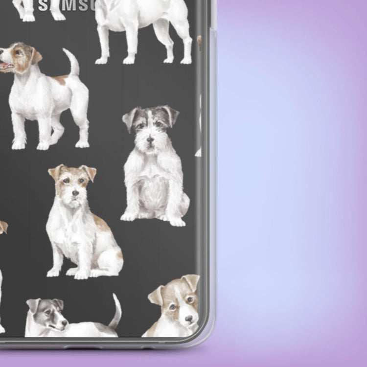 "Terrier Tracks" Dog Phone Case - Samsung