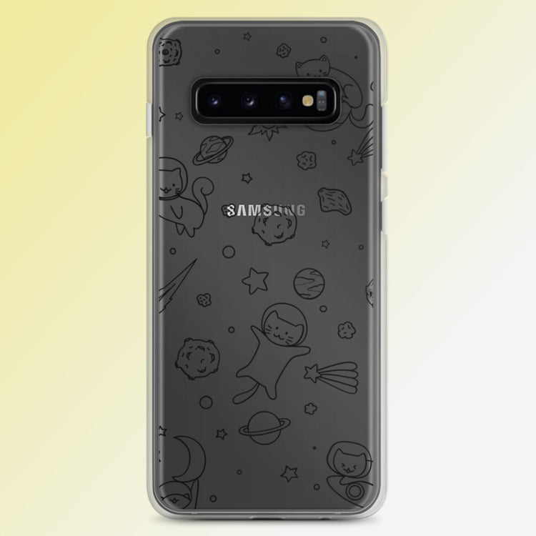 "Galactic Cat-stronauts" Cat Phone Case - Samsung