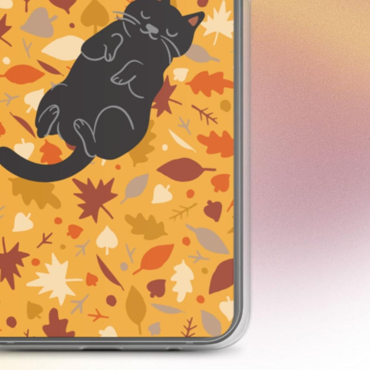 "Leafy Dreams" Cat Phone Case - Samsung