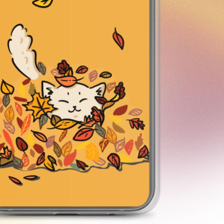 "Fall Fling" Cat Phone Case - Samsung