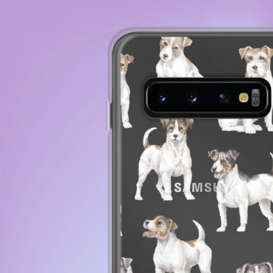 "Terrier Tracks" Dog Phone Case - Samsung