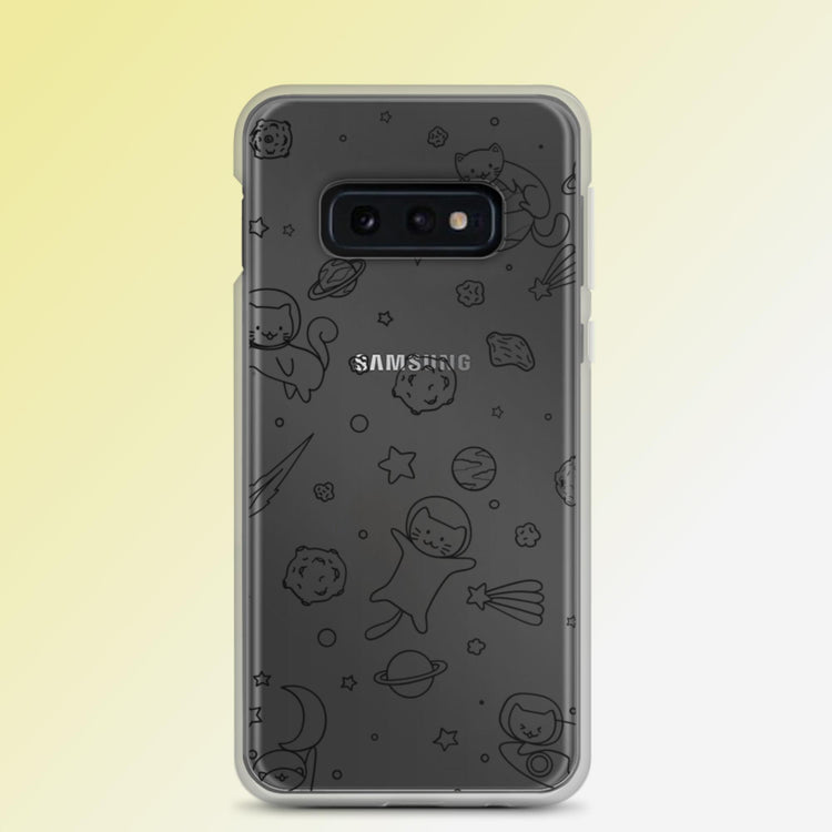 "Galactic Cat-stronauts" Cat Phone Case - Samsung