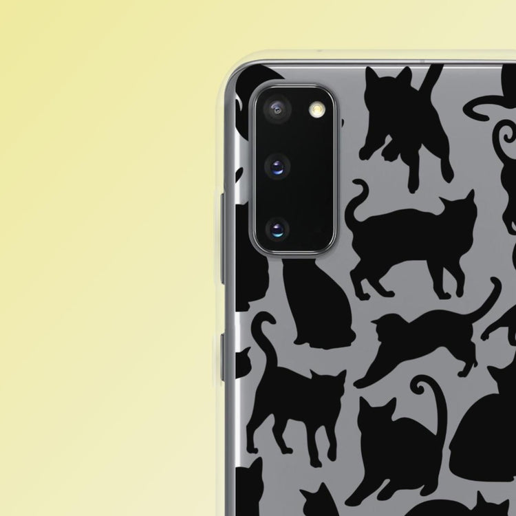 "Midnight Purrs" Cat Phone Case - Samsung