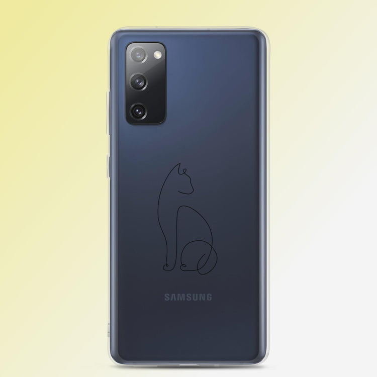 "Feline Fine" Cat Phone Case - Samsung