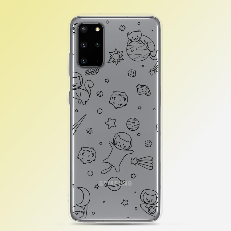 "Galactic Cat-stronauts" Cat Phone Case - Samsung