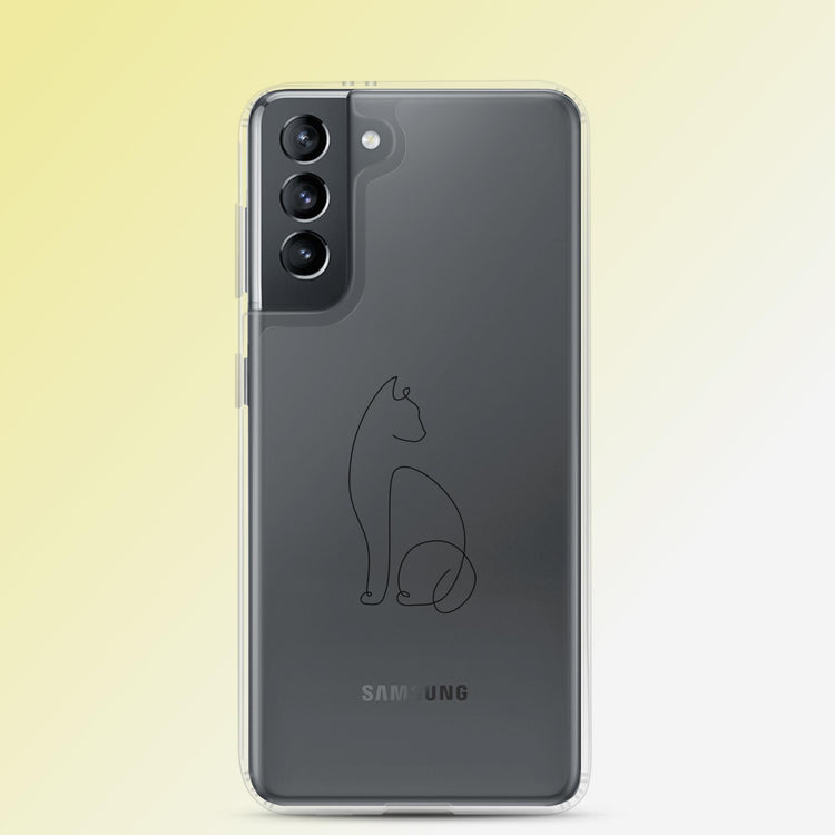 "Feline Fine" Cat Phone Case - Samsung