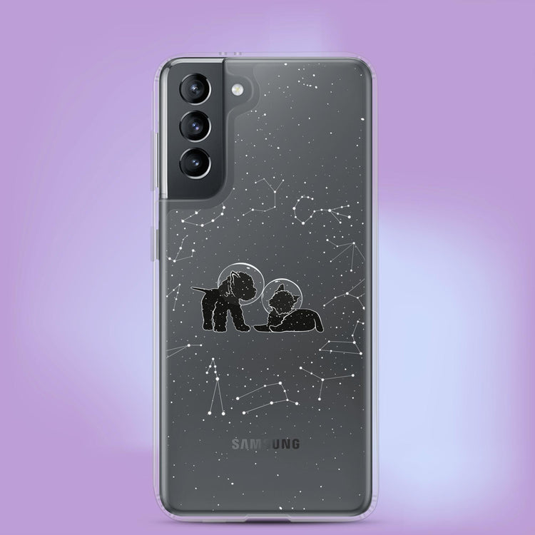 "Cosmic Canines" Dog Phone Case - Samsung