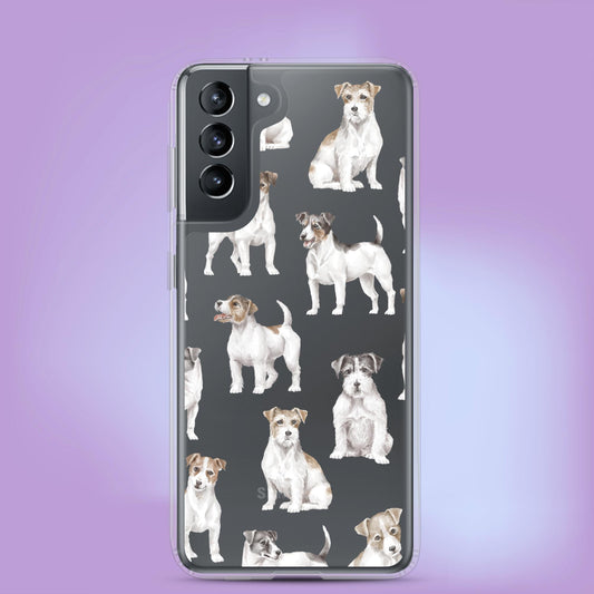 "Terrier Tracks" Dog Phone Case - Samsung