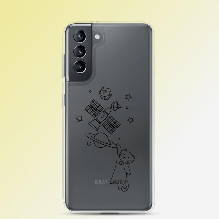 "Planet Paws" Cat Phone Case - Samsung
