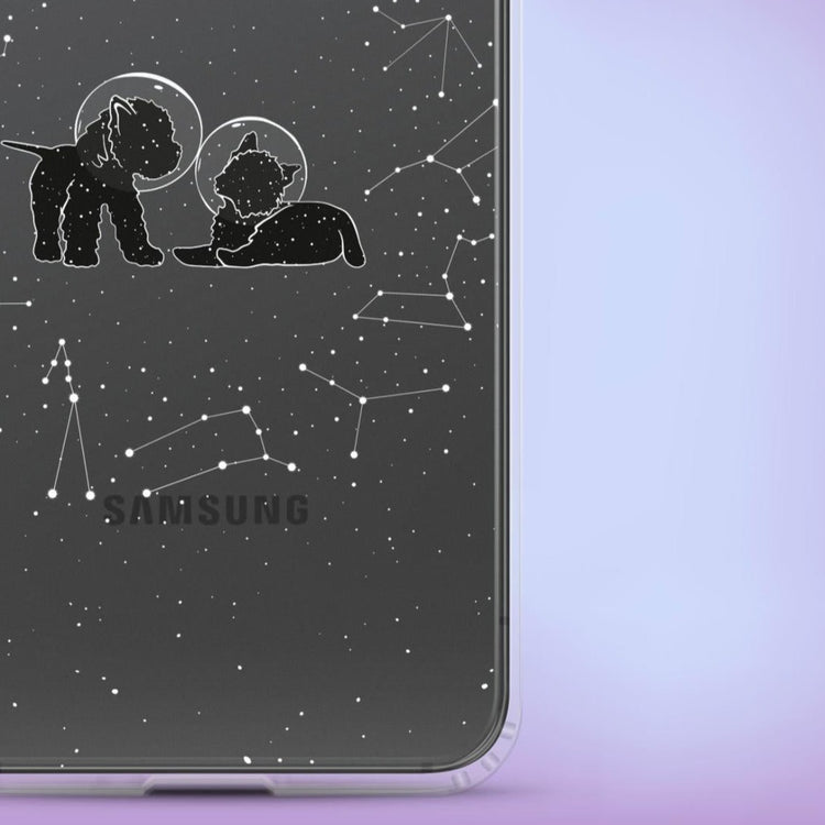 "Cosmic Canines" Dog Phone Case - Samsung