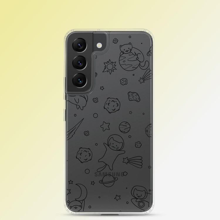 "Galactic Cat-stronauts" Cat Phone Case - Samsung