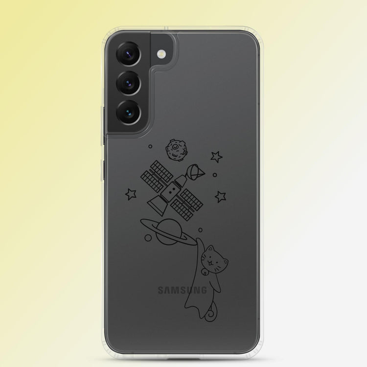 "Planet Paws" Cat Phone Case - Samsung