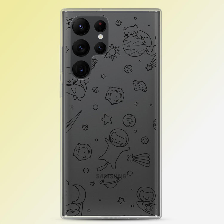 "Galactic Cat-stronauts" Cat Phone Case - Samsung