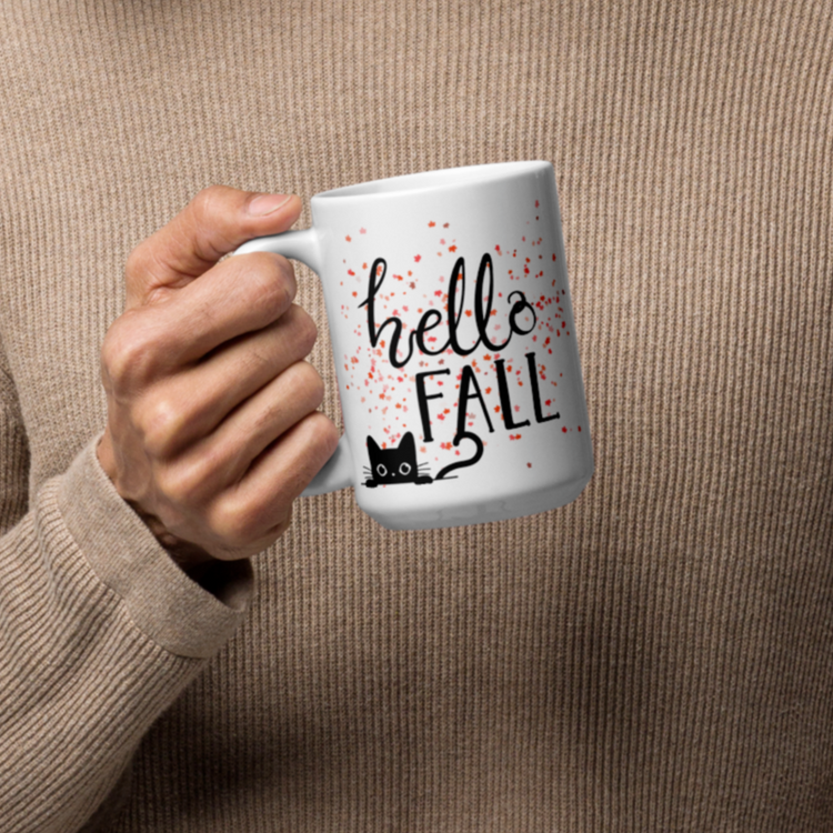 Cozy Up: Hello Fall Mug