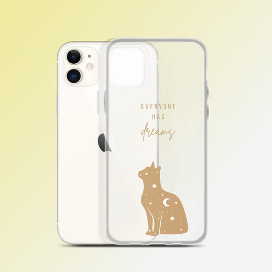 "Moonlit Dreams" Cat Phone Case - iPhone