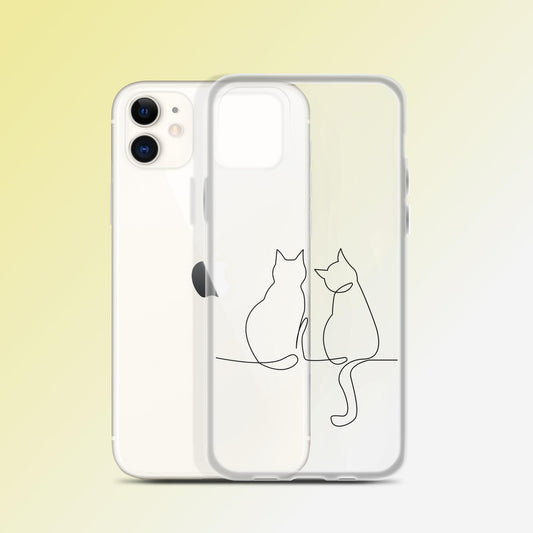 "Kitty Connections" Cat Phone Case - iPhone