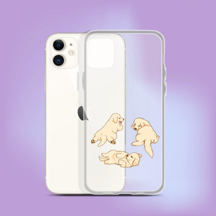 "Paws in Harmony" Dog Phone Case - iPhone