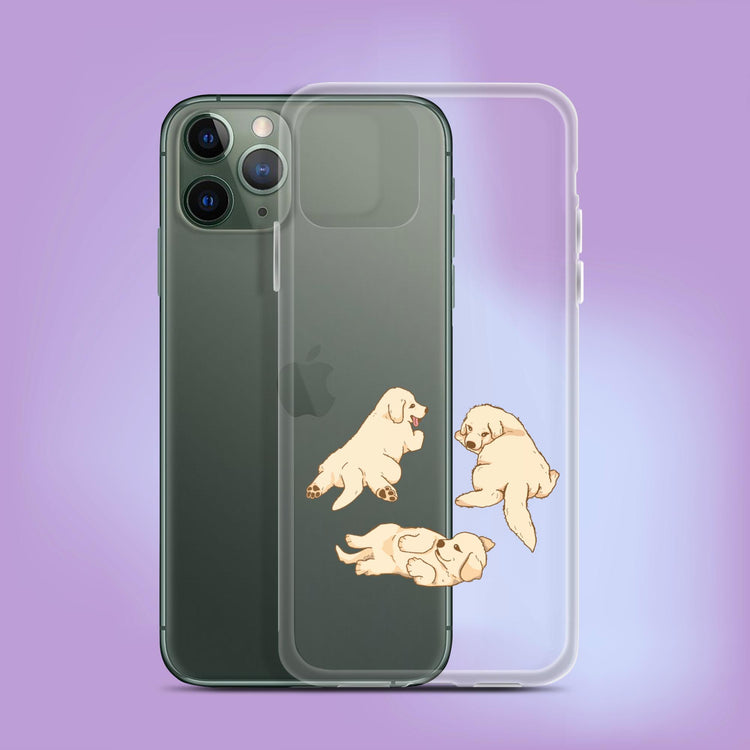 "Paws in Harmony" Dog Phone Case - iPhone