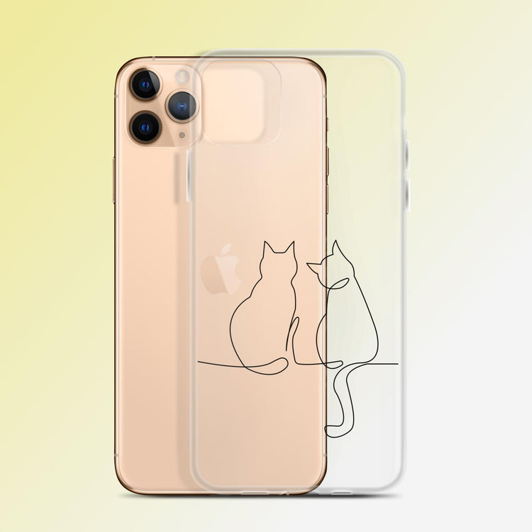 "Kitty Connections" Cat Phone Case - iPhone