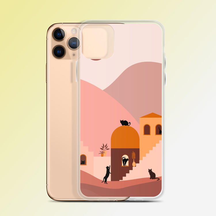 "Feline Frontier" Cat Phone Case - iPhone