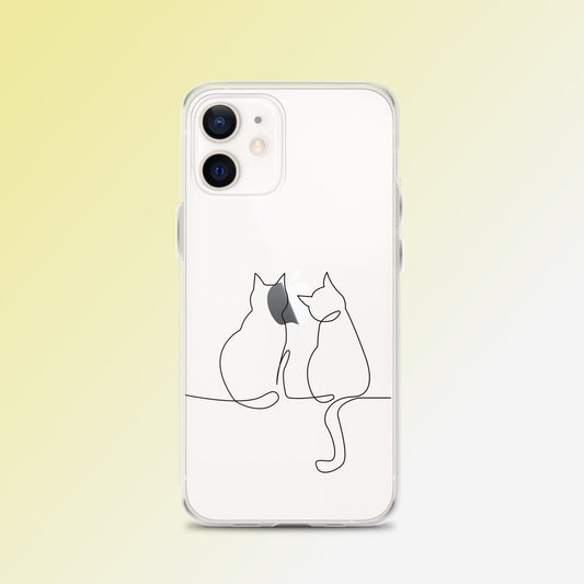"Kitty Connections" Cat Phone Case - iPhone