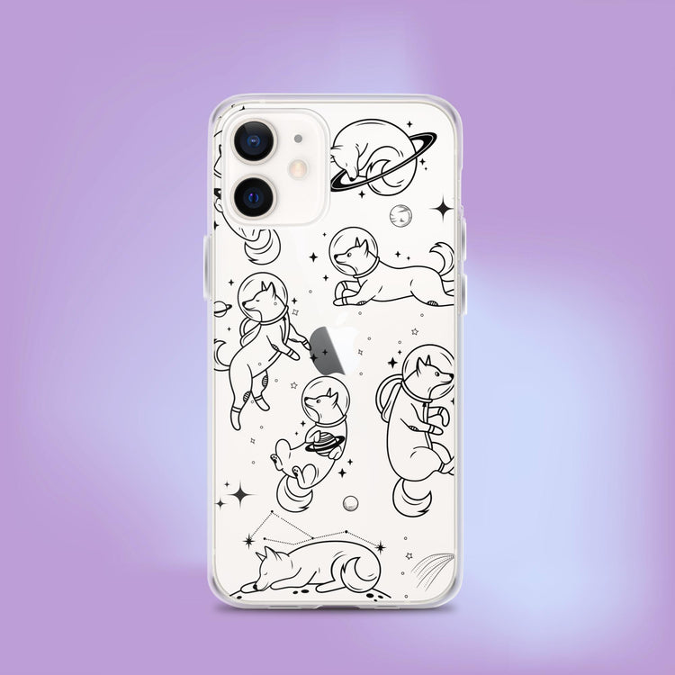 "Galactic Paws" Dog Phone Case - iPhone