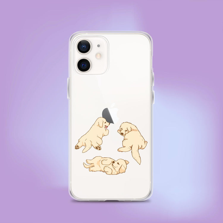 "Paws in Harmony" Dog Phone Case - iPhone