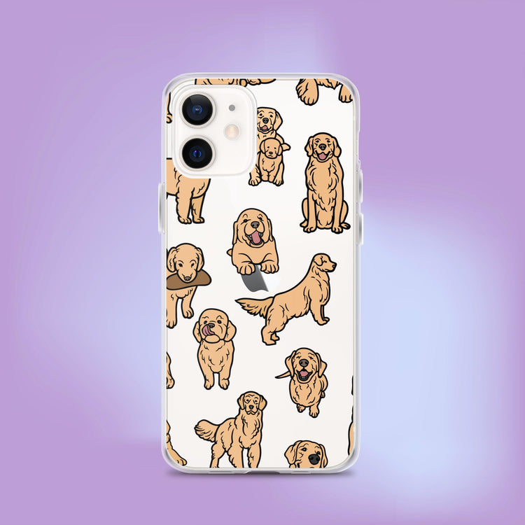 "Goldie Paradise" Dog Phone Case - iPhone