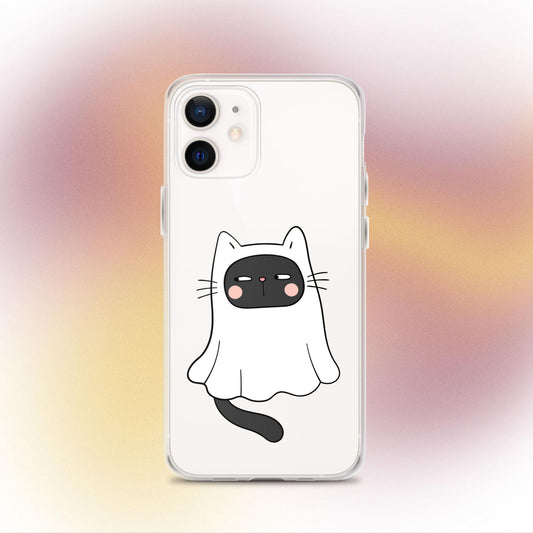 "Phantom Feline” Cat Phone Case - iPhone