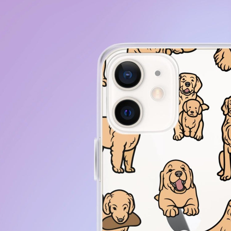 "Goldie Paradise" Dog Phone Case - iPhone