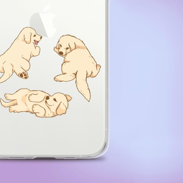 "Paws in Harmony" Dog Phone Case - iPhone