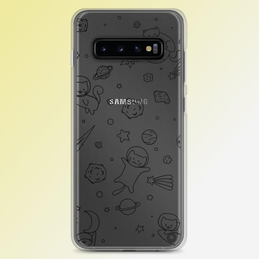 "Galactic Cat-stronauts" Cat Phone Case - Samsung