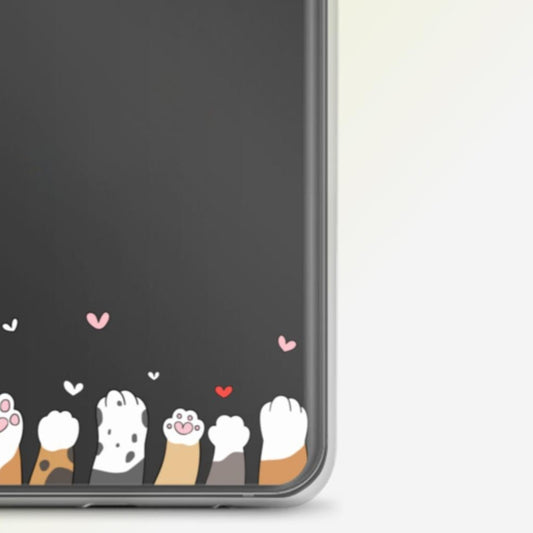"Purrfect Paws" Cat Phone Case - Samsung