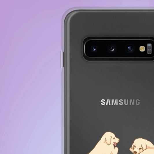 "Paws in Harmony" Dog Phone Case - Samsung